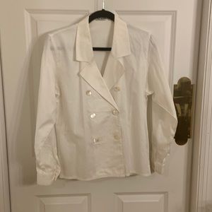 Vintage Jaeger white shirt